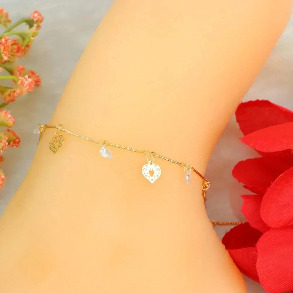 "New Beautiful Design Anklet for Women/Girls, Gift, A774 - Picture 4 of 10